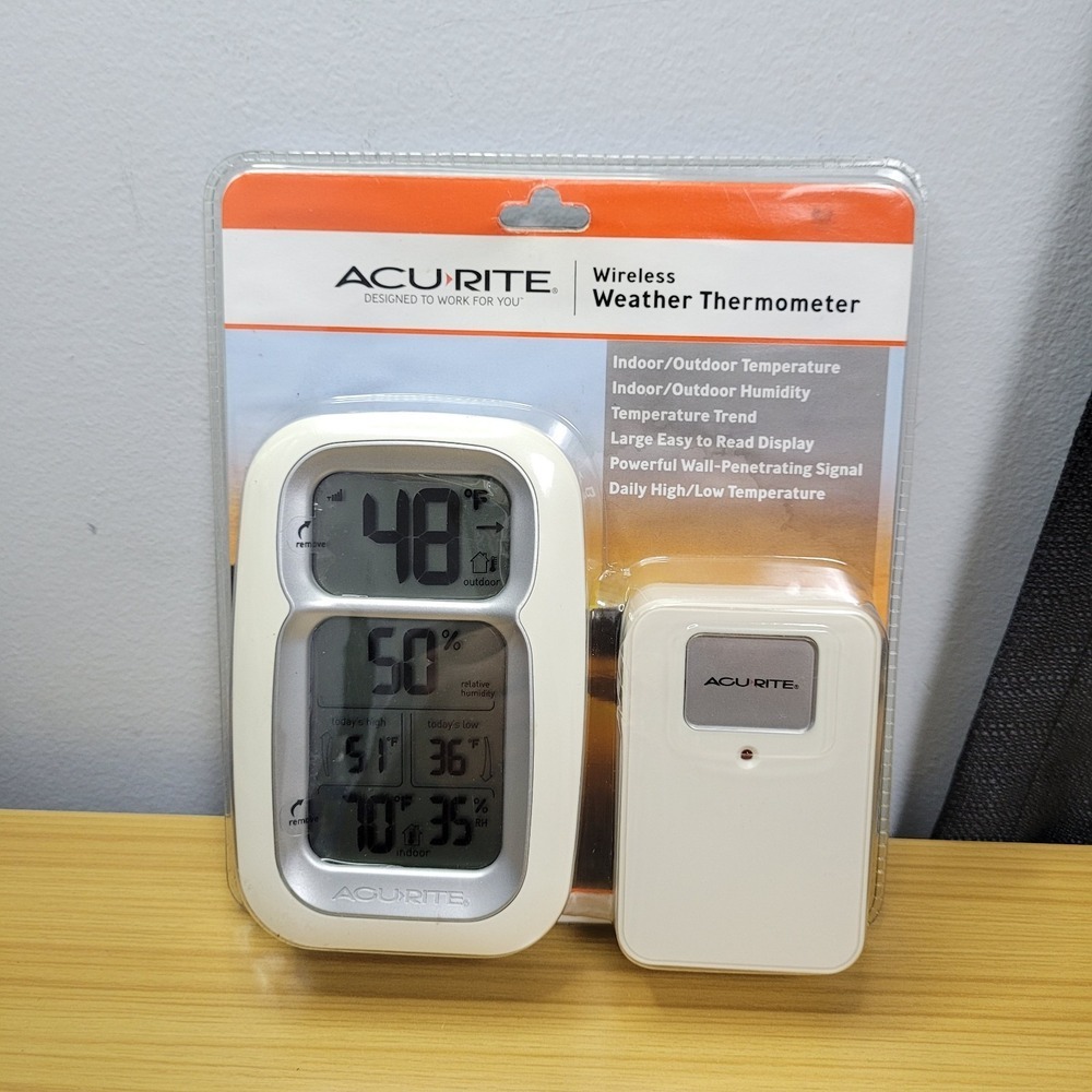 Acurite Wireless Weather Thermometer 2007 Sealed‎